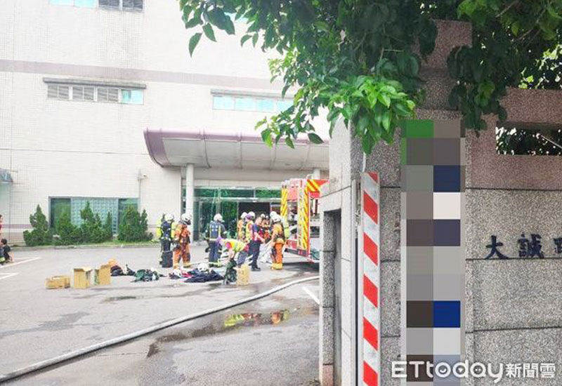 欣興電子桃園廠風管起火　警消搶救近2小時、無人受困受傷